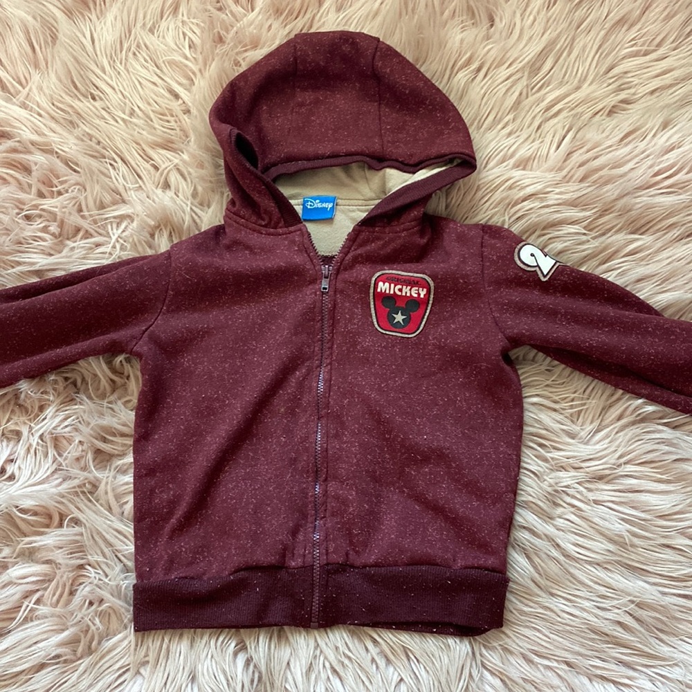 Mickey Mouse Zip up Sweater